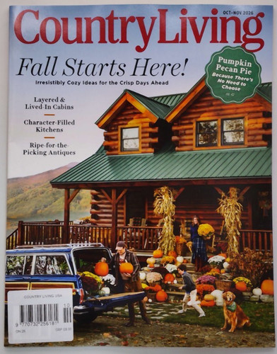 Country living usa magazine - living,