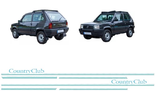 Adesivi fiat panda - panda, country