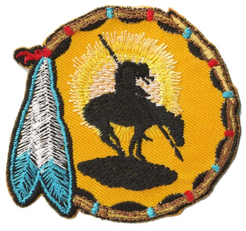 Ecusson patche sioux - patche,
